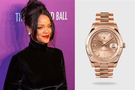 female celebrities wearing rolex watches.